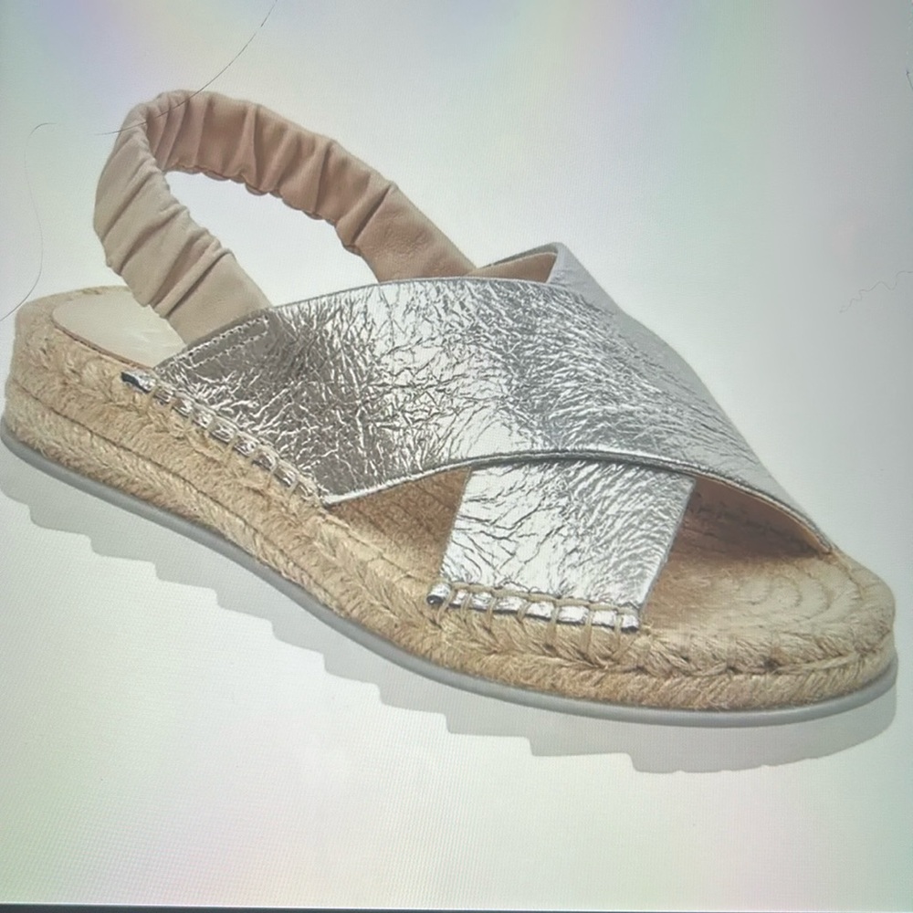 Marc Fisher LTD Pella Suede Espadrille Sandals (9.5)